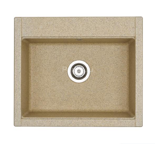 Кухонная мойка AQUATON Делия 60, цвет песочный (1A715232LD220)