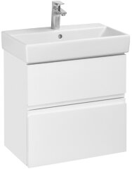 Тумба под раковину Roca Oleta 60 подвесная, 2 ящика, белый матовый (A857639501)