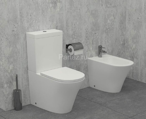 Бачок для унитаза Jacob Delafon Rodin+ белый (ETAB232-00)