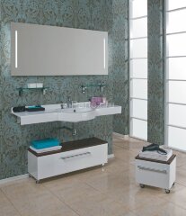 Зеркало AQUATON ОТЕЛЬ-1500 с подсветкой (1A107502OT010)