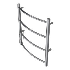 Полотенцесушитель электрический AZARIO VERONA 500/600 4 секции, диммер слева, хром (AZ04756)