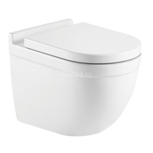 Сет AZARIO инсталляция с панелью смыва + унитаз Fora с сиденьем микролифт+ клавиша 0010, хром матовы