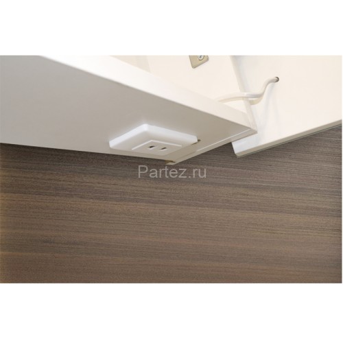 Зеркало-шкаф AZARIO Киото 50 (535х750) c подсветкой и диммером + часы (LED-00002356)