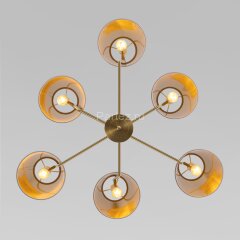 Потолочная люстра Eurosvet 60173/6 латунь