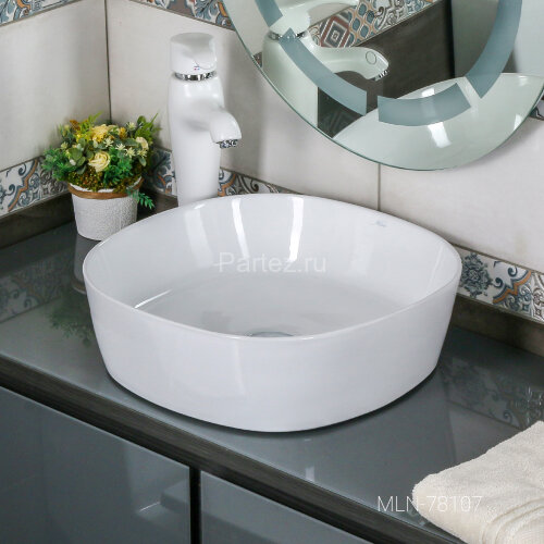 Накладная раковина melana mln-78107