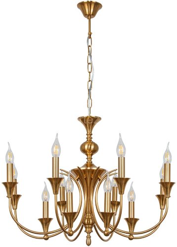 Подвесная люстра Arte Lamp A4094LM-12PB