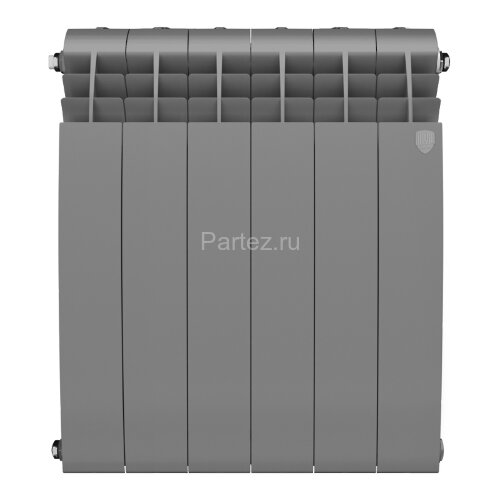 Биметаллический радиатор Royal Thermo BiLiner Silver Satin 500/87-6