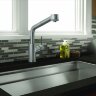 Hansgrohe 32856000 Talis Смеситель для кухни, однорычажный, с выдвижным душем, 1/2