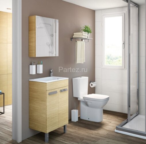 Бачок Roca DEBBA нижний подвод, двойной слив 3/4,5л (7.3419.9.100.Y)