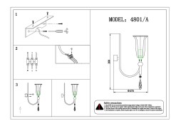 Бра Newport 4801/A
