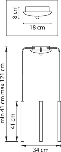 Подвесной светильник Lightstar L3T747247