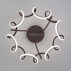 Потолочная люстра Eurosvet 90238/1 кофе