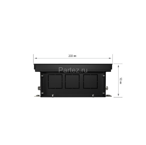 Конвектор внутрипольный Royal Thermo ATRIUM-90/200/1600-DG-U-AU