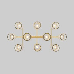 Потолочная люстра Eurosvet 60144/10 золото