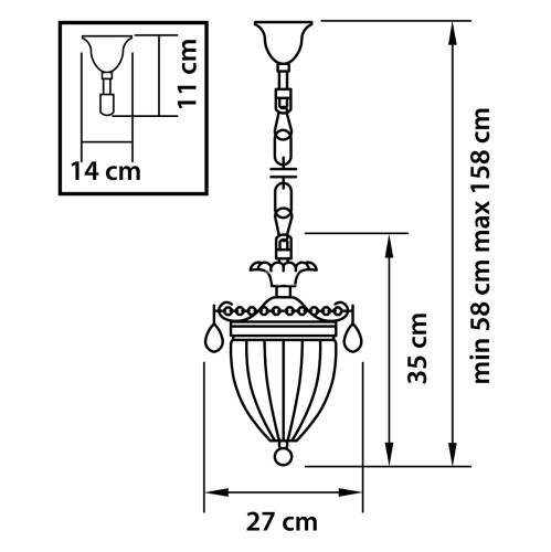 Подвесная люстра Osgona 790031