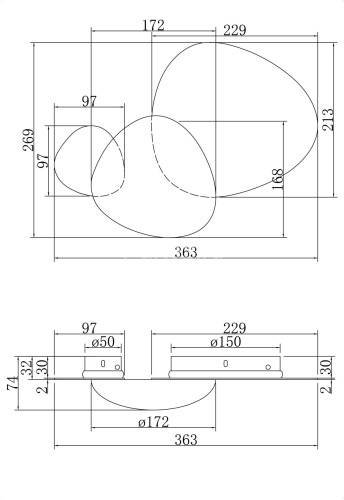Бра Maytoni MOD314WL-L8G3K