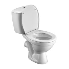 Унитаз-компакт Santek Паллада сиденье дюропласт, сливная арматура в комплекте (1.WH30.2.376)