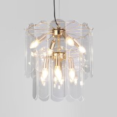 Подвесная люстра Eurosvet 60170/8 золото