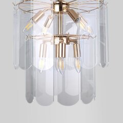 Подвесная люстра Eurosvet 60170/8 золото