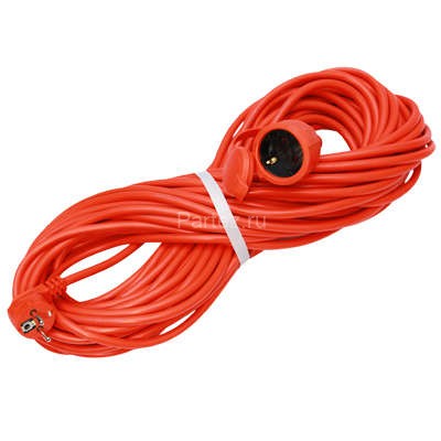 Удлинитель-шнур 1х20м без заземл. 6А IP44 УШ-6 ПВС 2х0.75 UNIVersal 9631999
