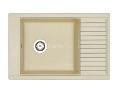 Кухонная мойка AQUATON Делия 78, шампань (1A715132DE290)