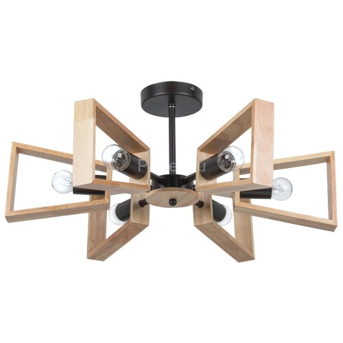 Потолочная люстра Arte Lamp A8030PL-6BK