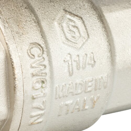 Кран шаровой полнопроходной с американкой 1. 1/4"" Stout