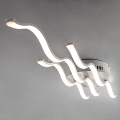 Настенно-потолочный светильник Eurosvet 90090/3 белый