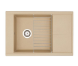 Кухонная мойка AQUATON Делия 78, цвет латте (1A715132DE260)