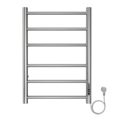 Полотенцесушитель электрический AZARIO PARMA 400/600 6 секций, диммер справа, хром (AZ10846)