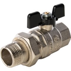 Кран шаровой полнопроходной с американкой 1&quot; Stout