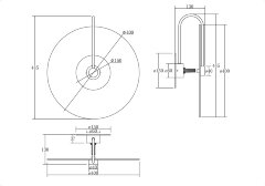 Бра Maytoni MOD305WL-01CH