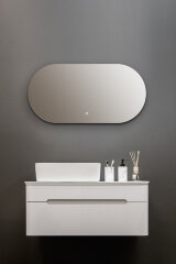 Зеркало AZARIO Viva 550х1050 сенсорный выключатель, универсальное крепление (LED-00002549)