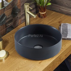 Раковина Azario накладная 346x346x114 цвет темно-серый матовый (AZ-3134 MDG SP)