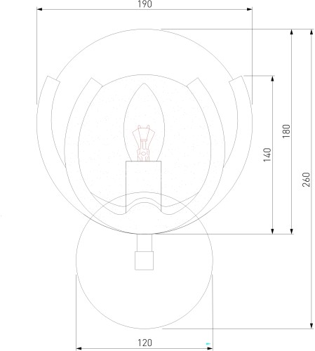 Бра Bogate's 354/1