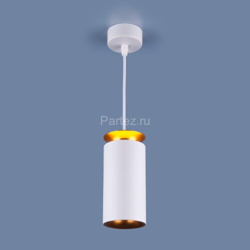 Подвесной светильник Elektrostandard DLS021 9+4W 4200К белый матовый/золото