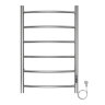 Полотенцесушитель электрический AZARIO VERONA 500/800 6 секций, диммер справа, хром (AZ04858)