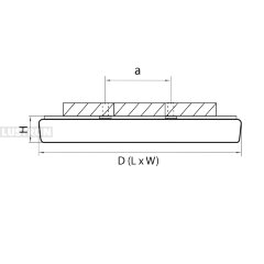 Настенно-потолочный светильник Lightstar 324124