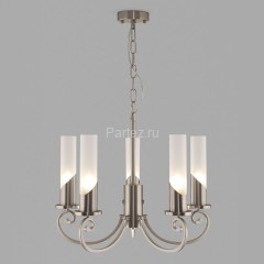Подвесная люстра Eurosvet 60117/5 никель