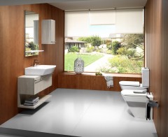 Биде напольное Roca HALL, уст.компл., (7.3576.2.400.0)