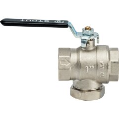 Кран шаровой с фильтром 1&quot; Stout