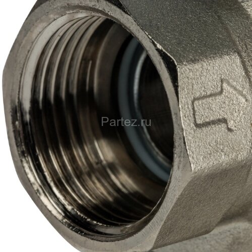 Кран шаровой с фильтром 1" Stout