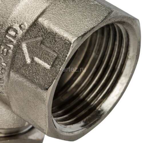 Кран шаровой с фильтром 1" Stout