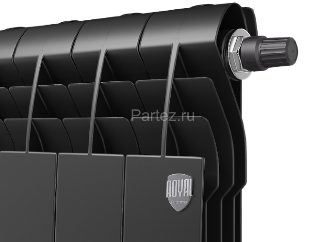 Радиатор Royal Thermo BiLiner 500 /Noir Sable VR - 8 секц.