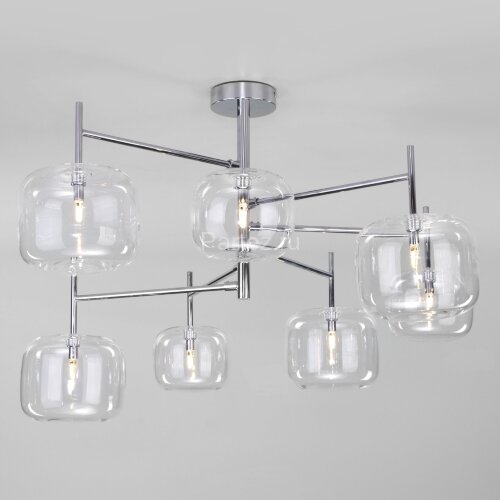 Потолочная люстра Eurosvet 70128/7 хром