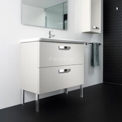 Шкаф под раковину Roca Gap 80, 78*41*60 см, ящики с доводчиками, белый (Z.RU93.0.273.2)