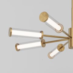 Потолочная люстра Eurosvet 50386 LED латунь