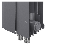 Радиатор Royal Thermo PianoForte 300 /Silver Satin - 8 секц. VDR
