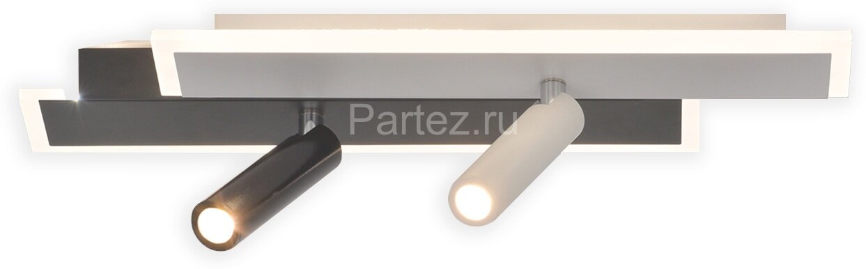 Настенно-потолочный светильник Escada 20047SMA/01LED WH/BK