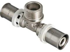 Тройник пресс-НР 32х1"х32 VALTEC